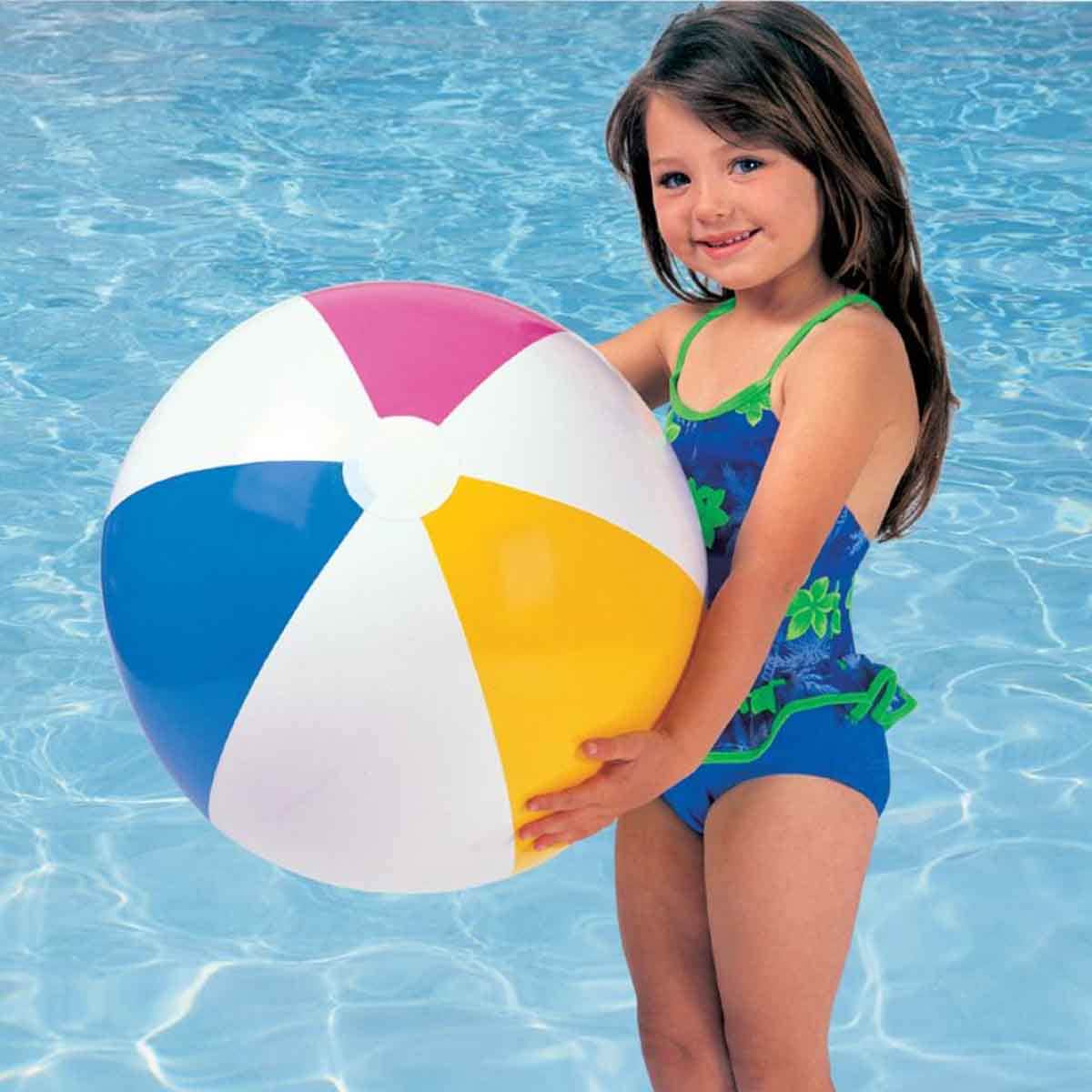 Intex 24" Glossy Panel Beach Ball Unisex, 3-4 Years