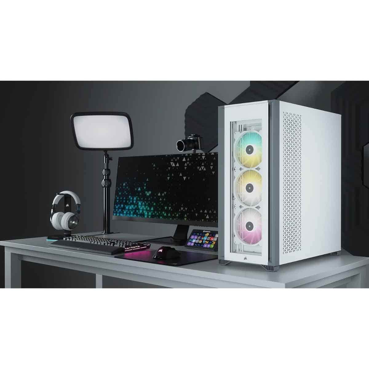 Corsair White 7000X RGB Full Tower ATX PC Case