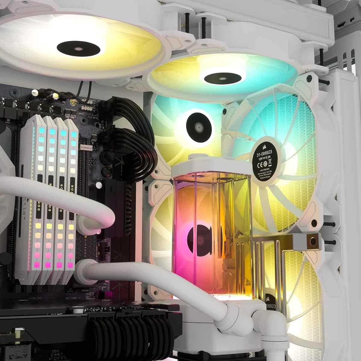 Corsair White 7000X RGB Full Tower ATX PC Case