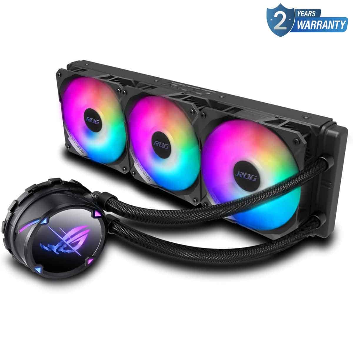 ASUS ROG Black Strix LC II 360 ARGB Liquid CPU Cooler