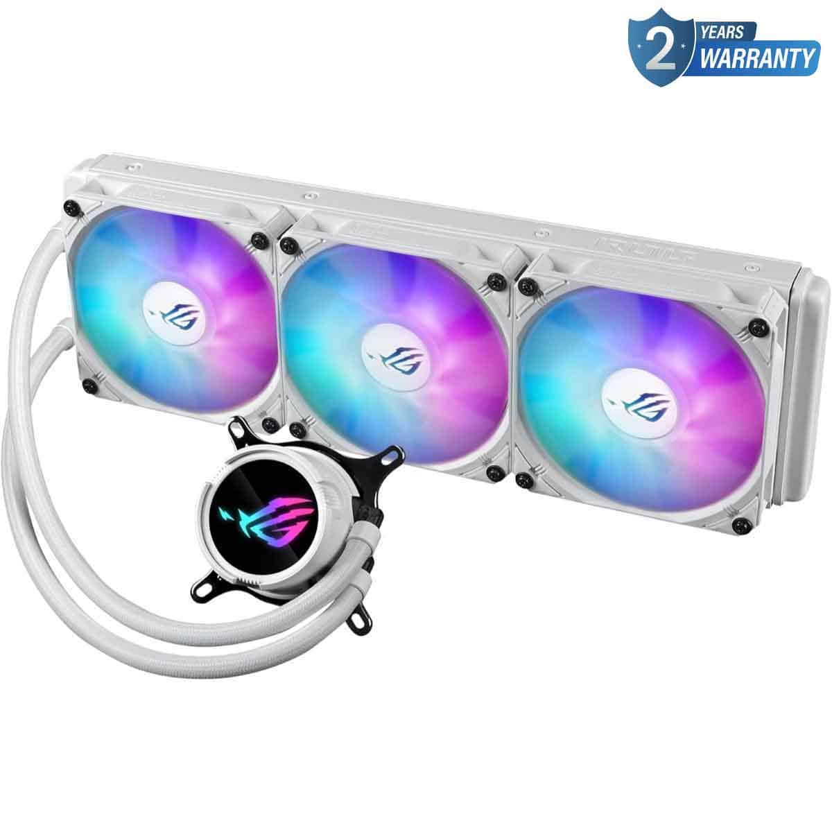 ASUS ROG White Strix LC III 360 ARGB Liquid CPU Cooler