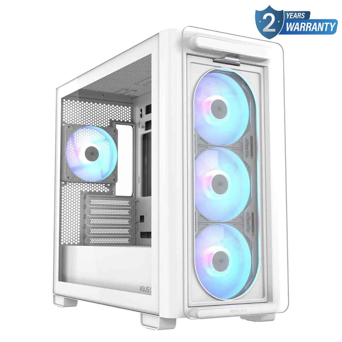ASUS A21 Plus TG ARGB ATX Gaming PC Case