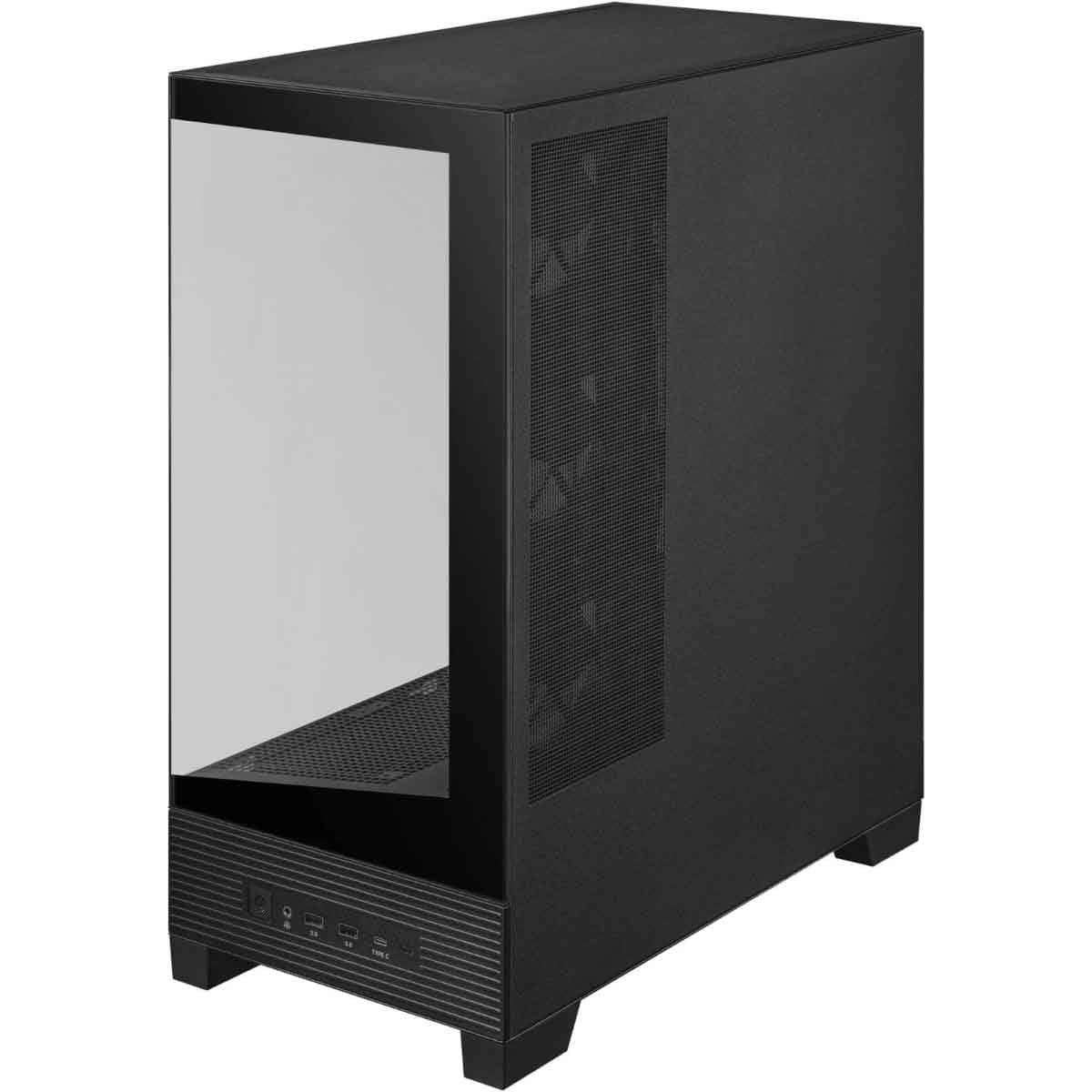 Asus Black A31 Plus TG ARGB Mid-Tower Gaming PC Case