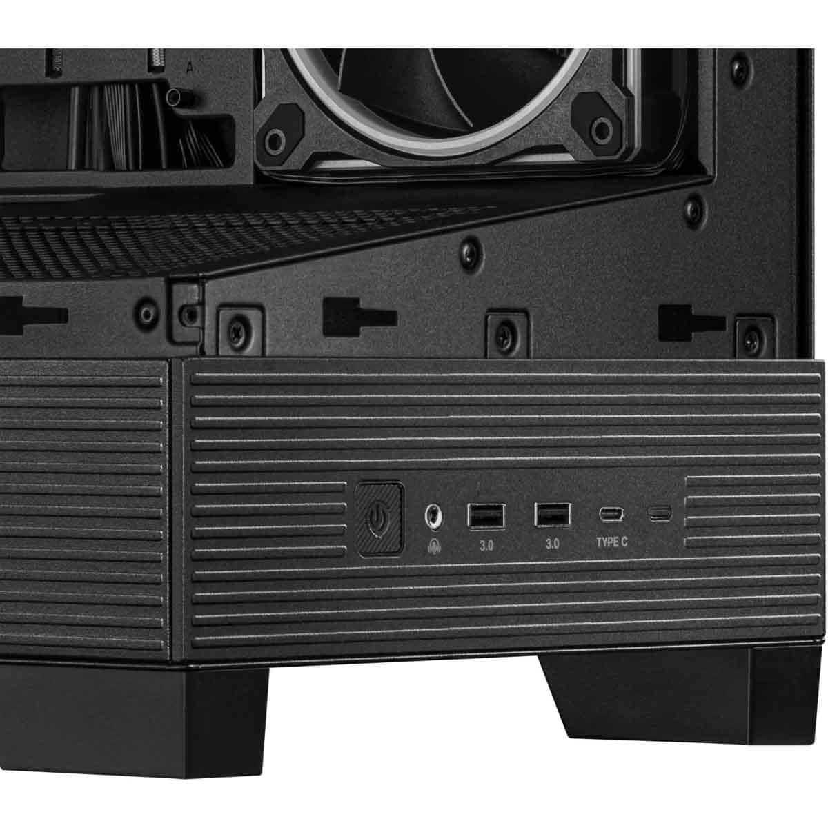 Asus Black A31 Plus TG ARGB Mid-Tower Gaming PC Case
