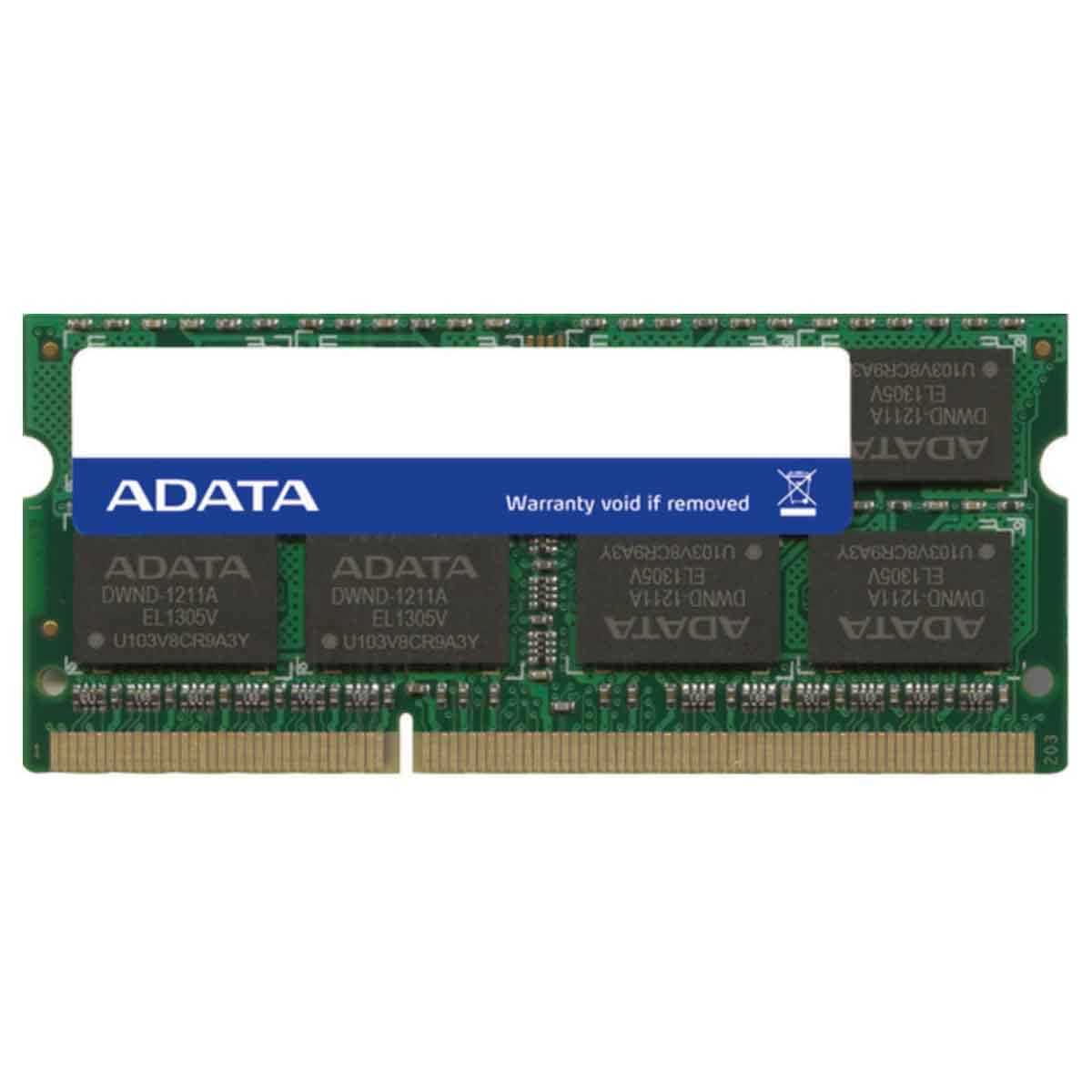 ADATA 4GB 1600MHz DDR3L Laptop RAM