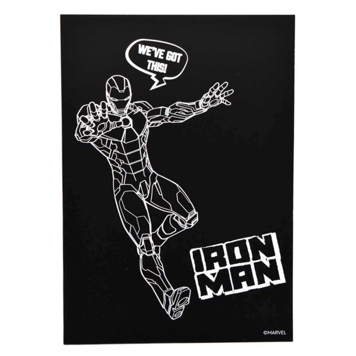 Marvel Avengers Scratch Scribble Sticker Set Unisex, 3-4 Years