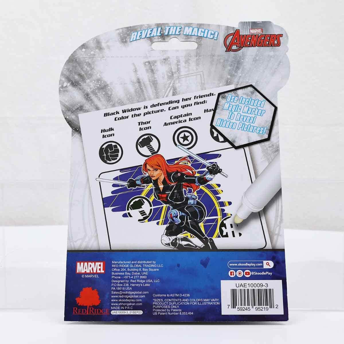 Marvel Avengers 10009-3 Magic Ink Book Unisex, 3-4 Years