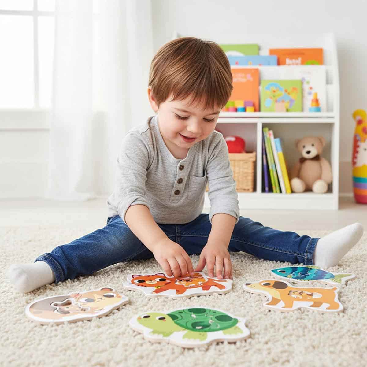 Educa Animal Baby Puzzle Unisex, 3-4 Years