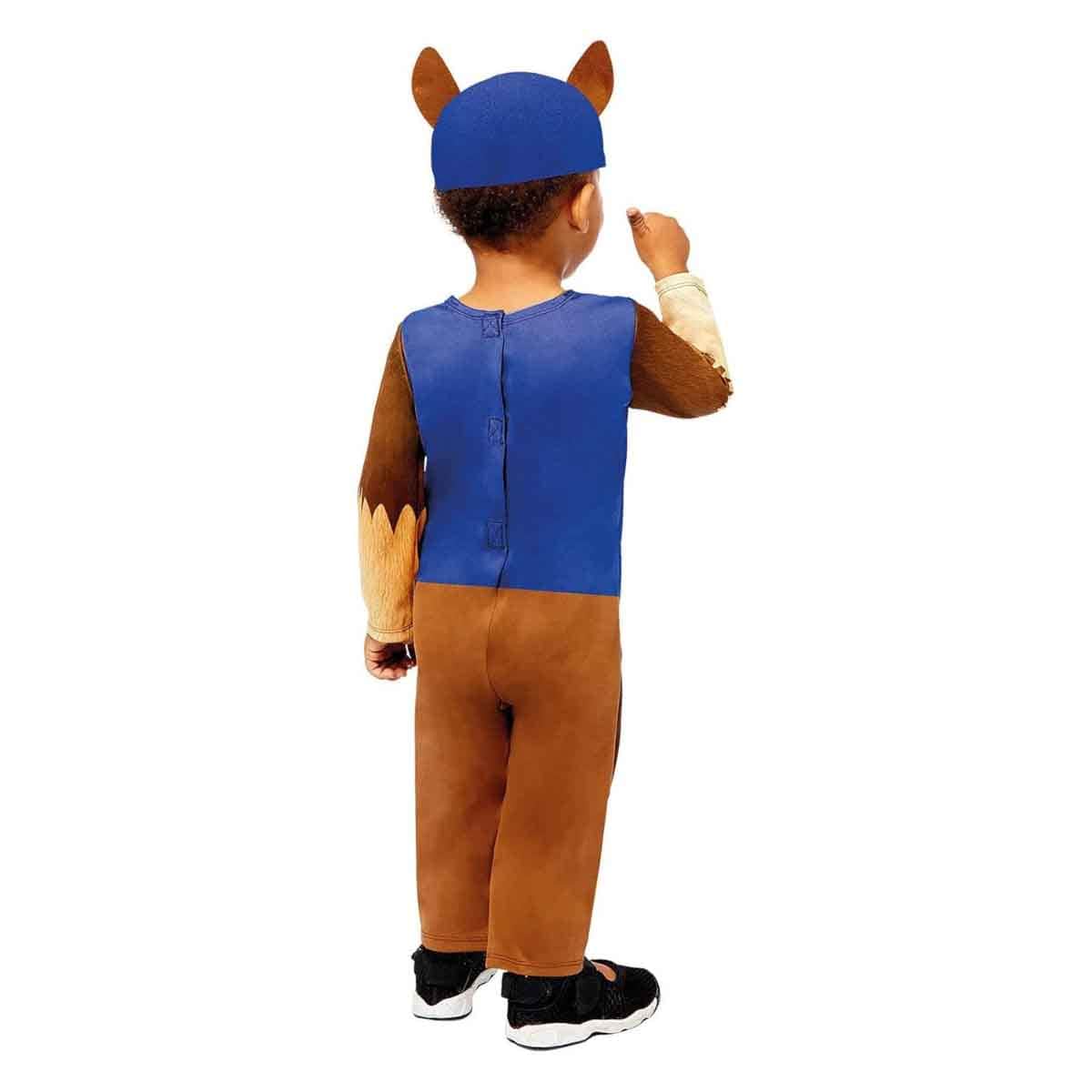 Paw Patrol Chase Costume Boys, 2-3 Years