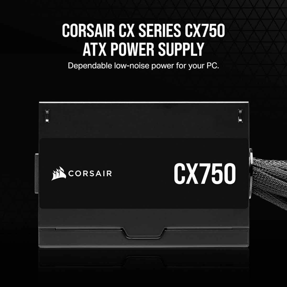 كورسير مزود طاقة CX750 80 Plus برونزي بمعيار ATX