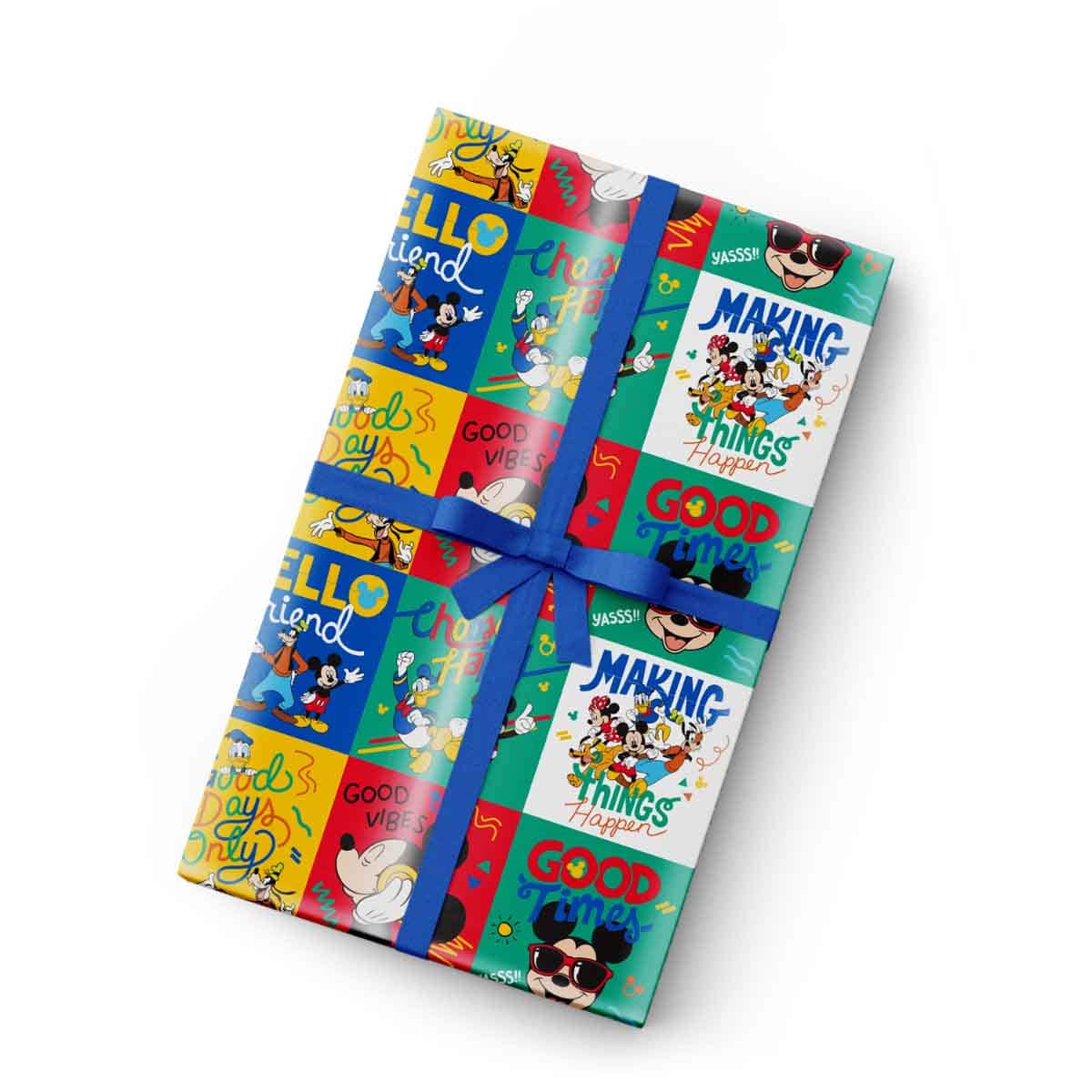 Mickey & Friends Disney Gift Wrap