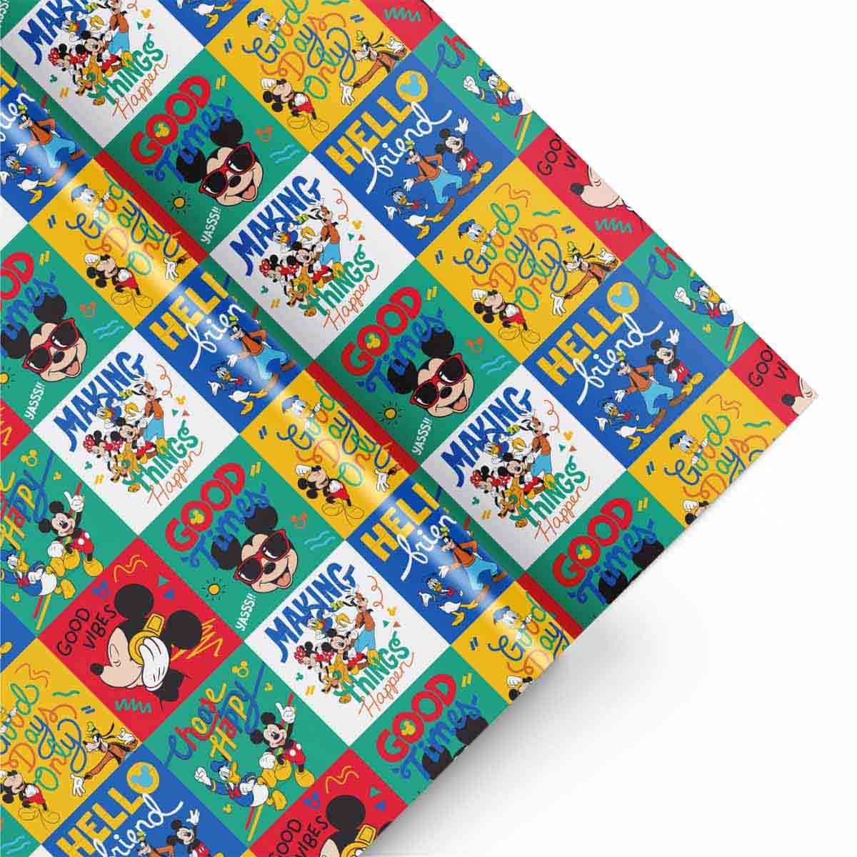 Mickey & Friends Disney Gift Wrap