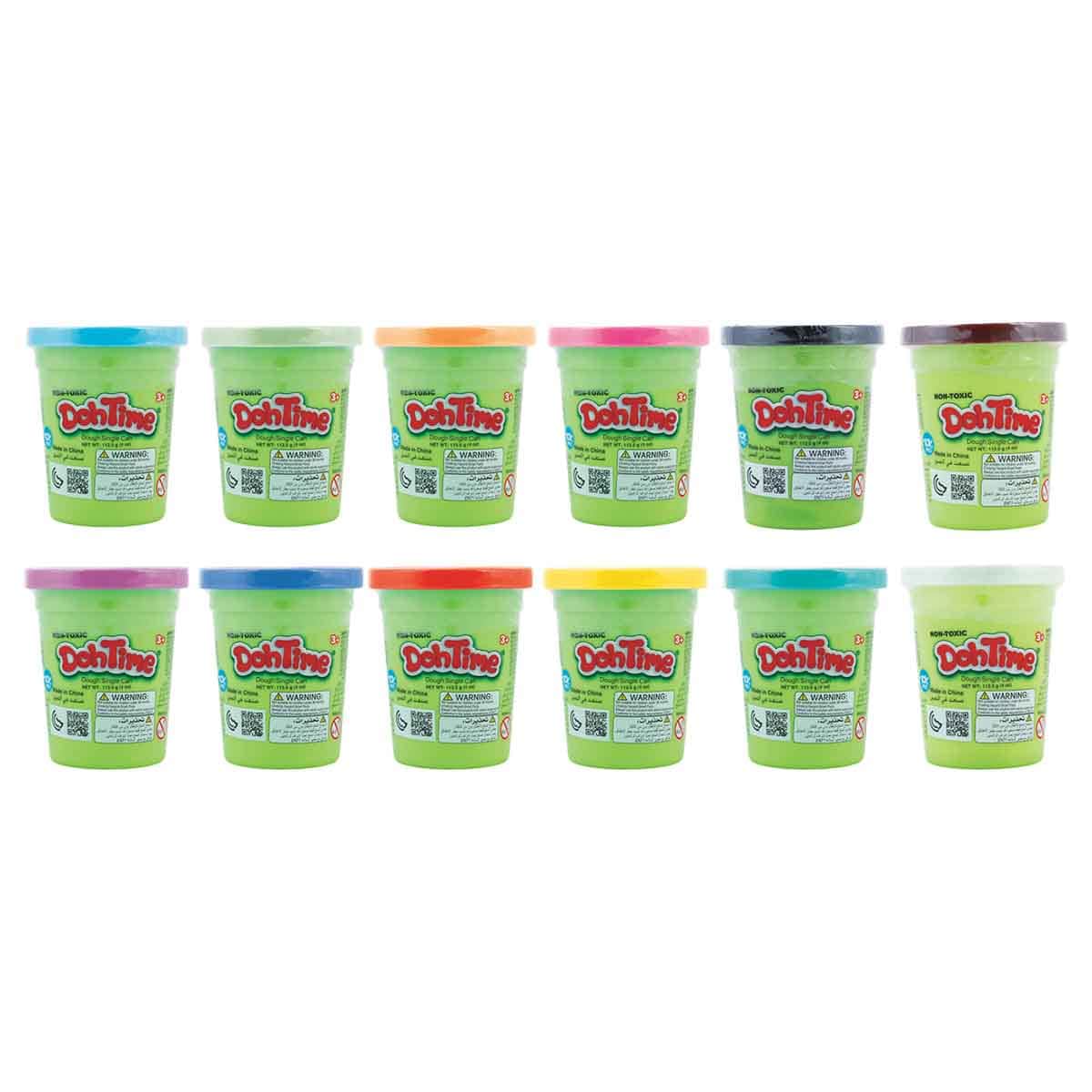 DohTime 4oz. Single Can Assorted Dough Unisex, 3-4 Years