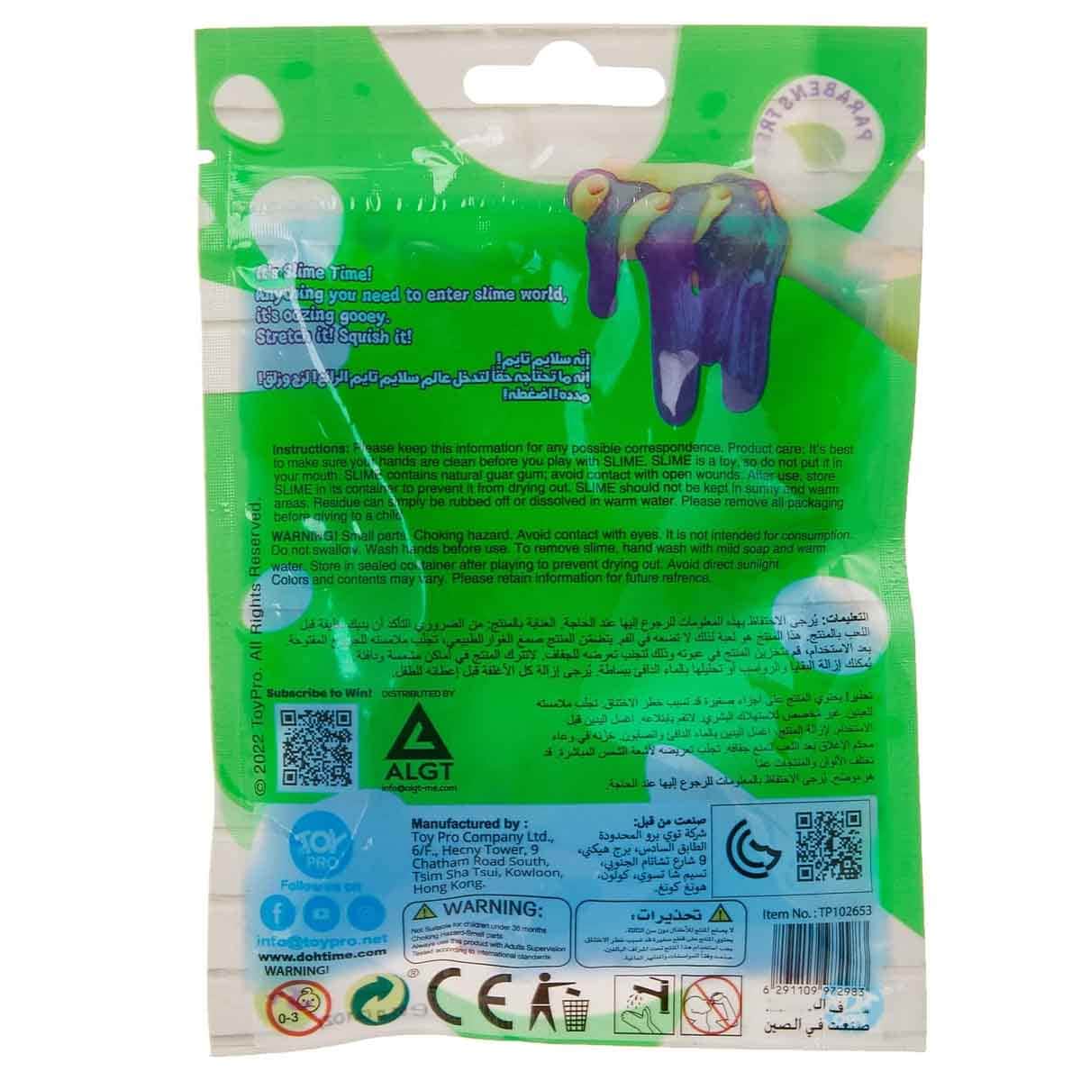 DohTime 3.1oz. Slime Bag Unisex, 3-4 Years