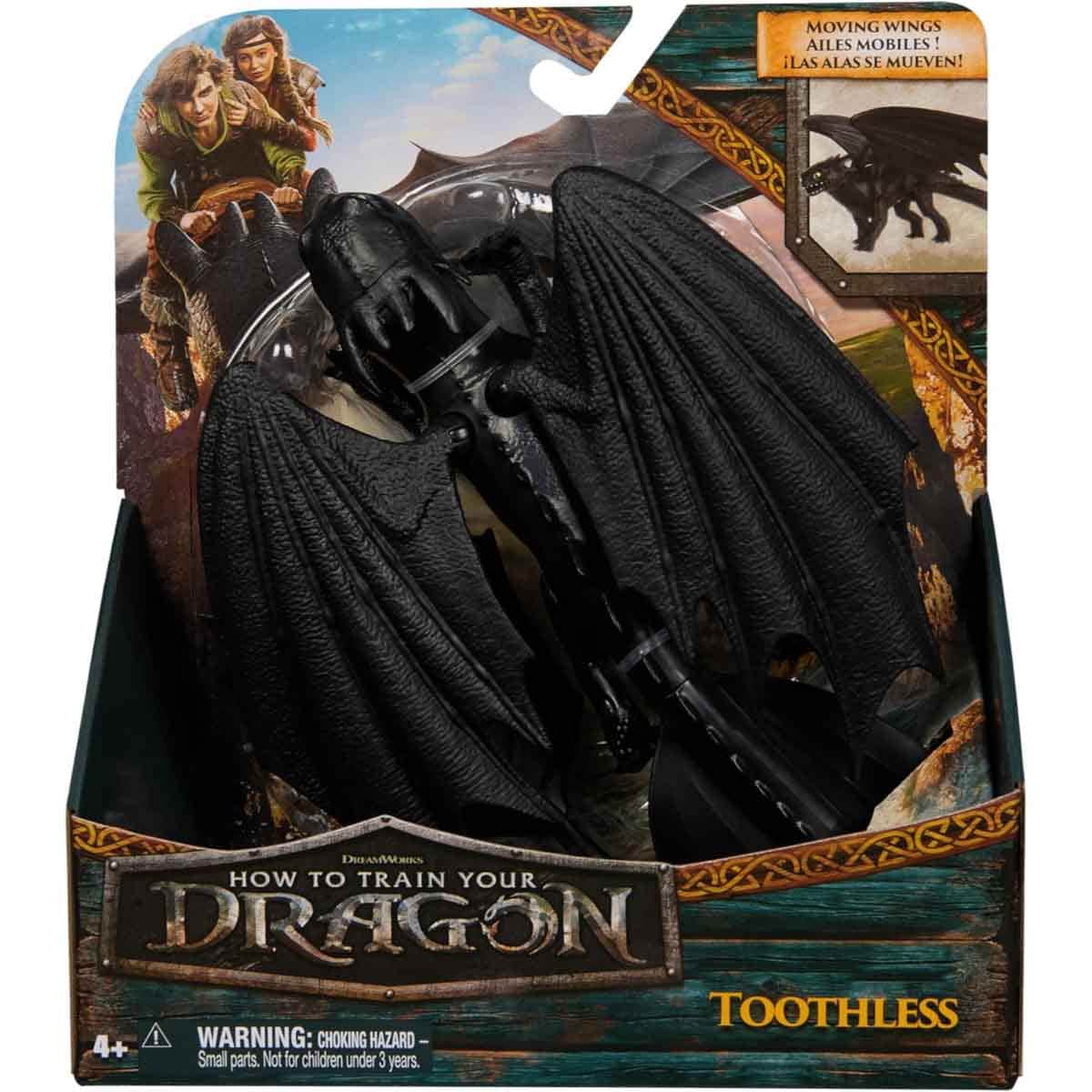 DreamWorks Small Toothless Dragons Action Figure Boys, 5-7 Years
