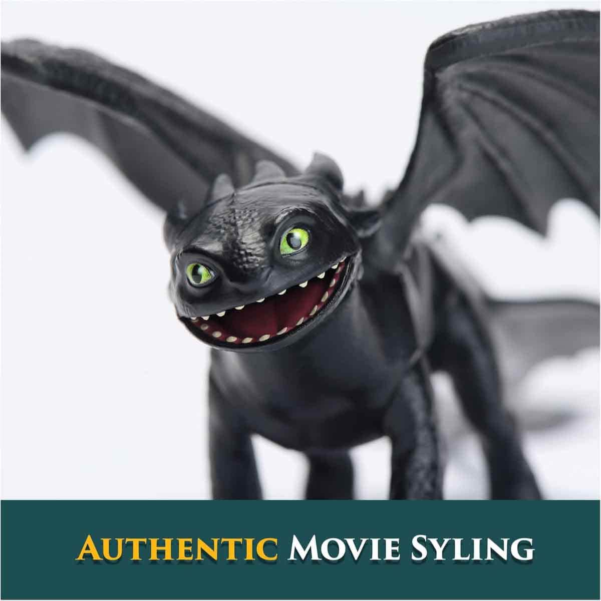 DreamWorks Small Toothless Dragons Action Figure Boys, 5-7 Years