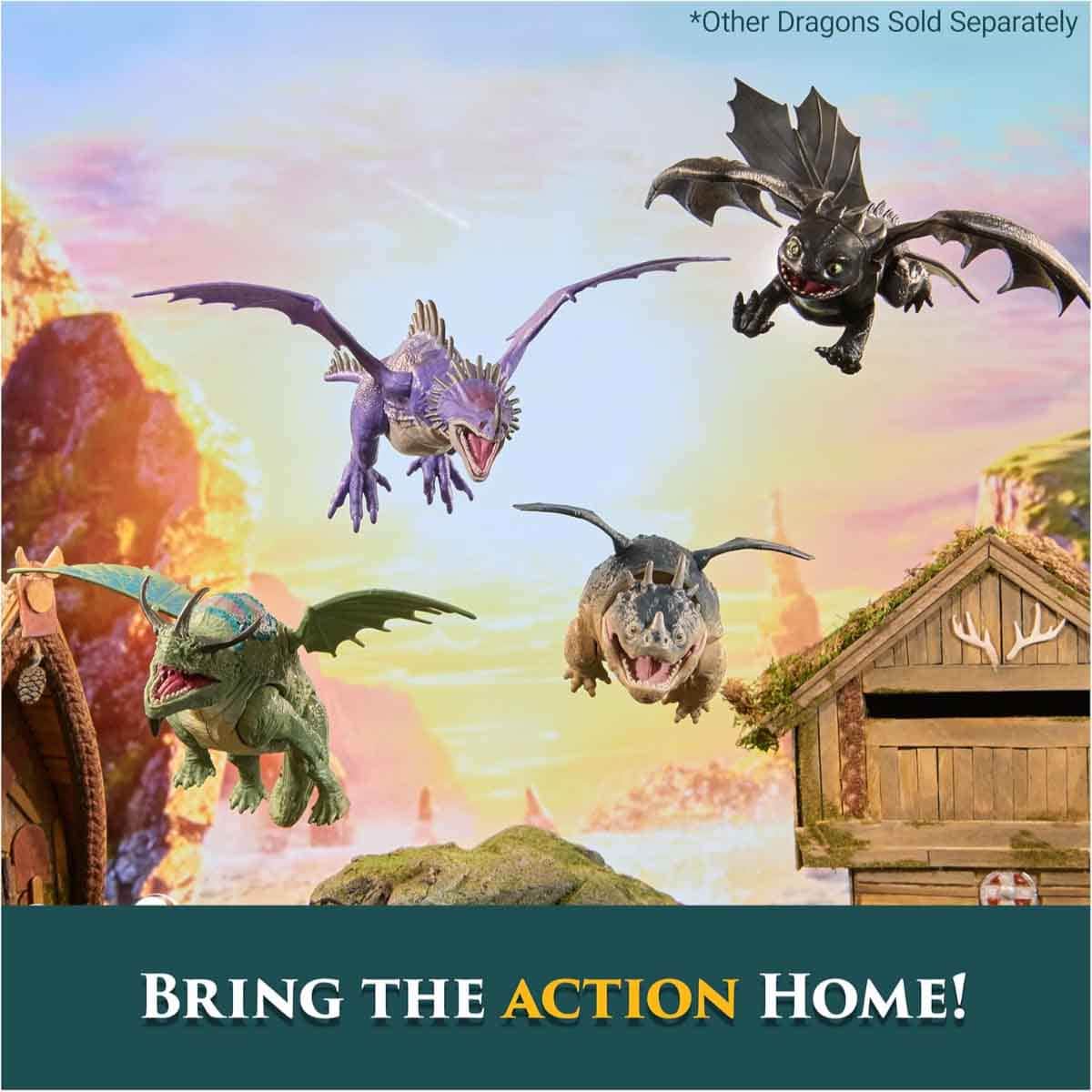 DreamWorks Small Toothless Dragons Action Figure Boys, 5-7 Years