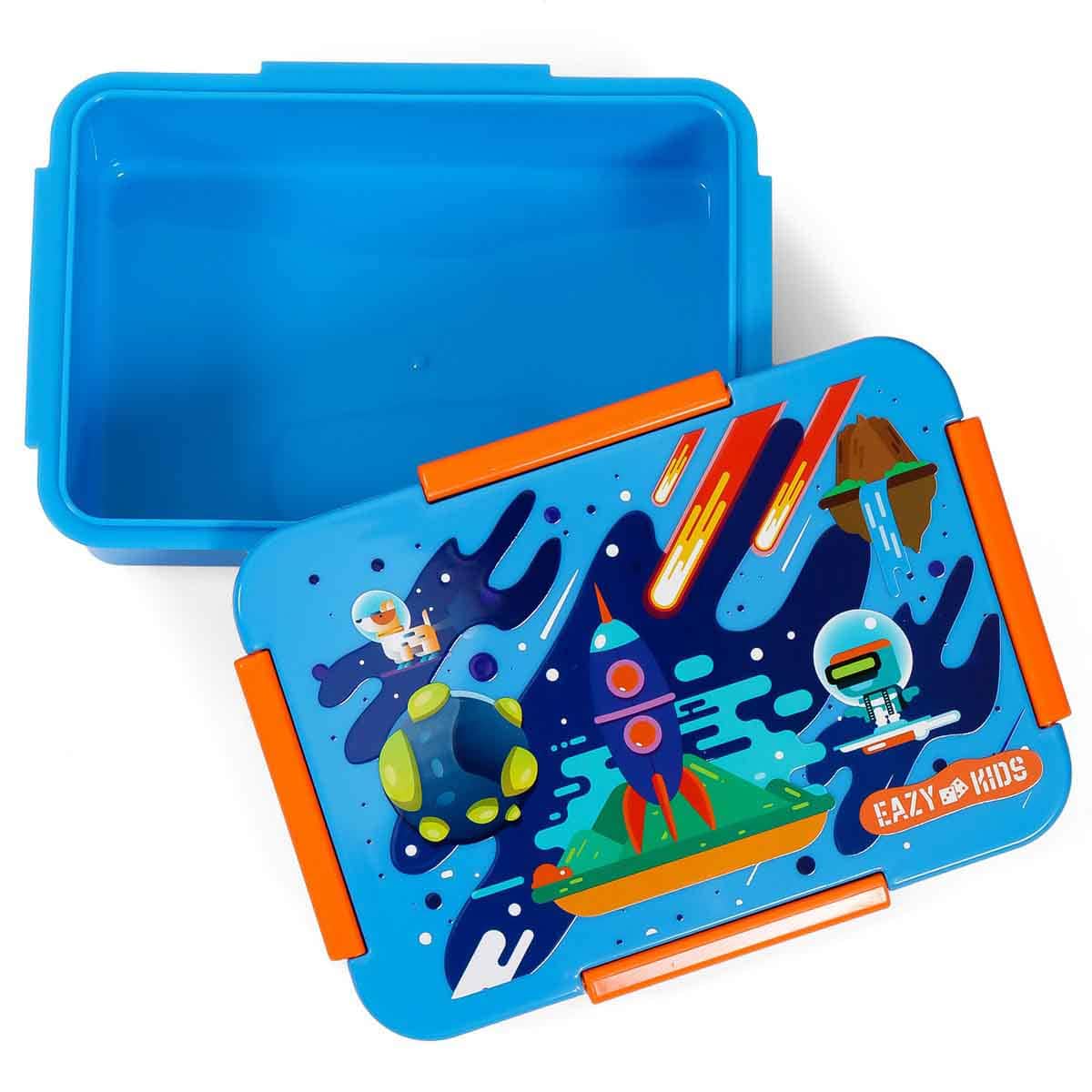 Eazy Kids 850ml Space 1/2/3/4-Compartment Convertible Bento Lunch Box