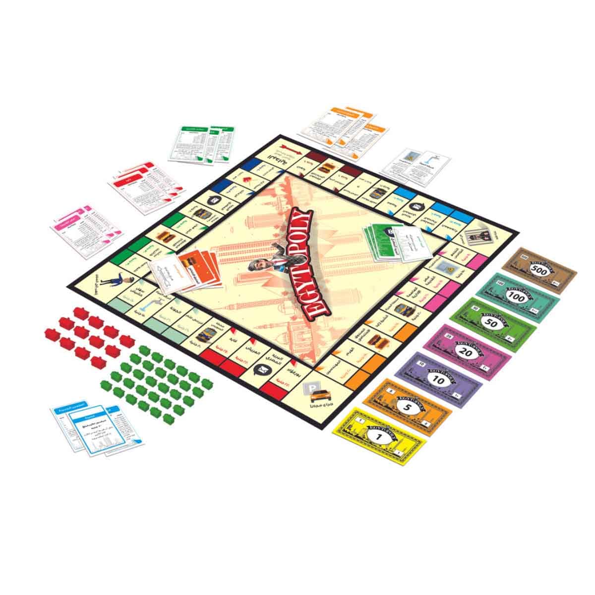 Nilco Egytopoly Arabic Game Unisex, 8-10 Years