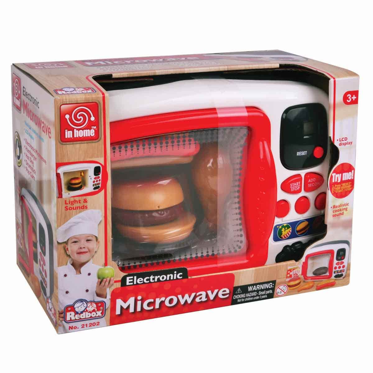 Red Box Microwave Kitchen Playset Unisex, 3-4 Years
