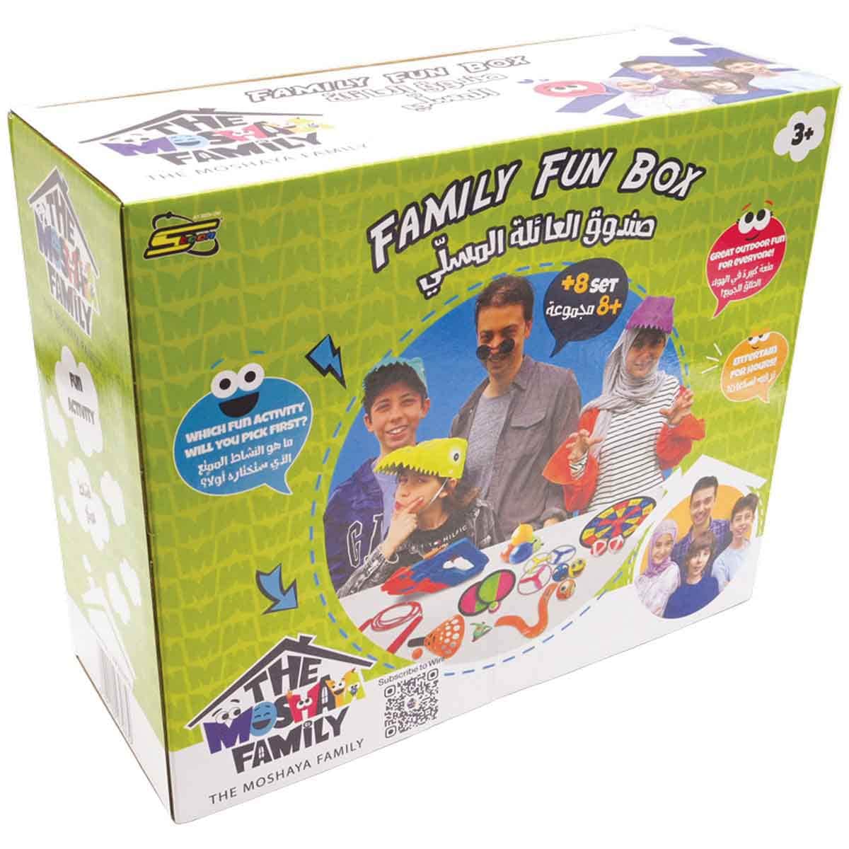 Moshaya Family Family Fun Box Game Unisex, 3-4 Years