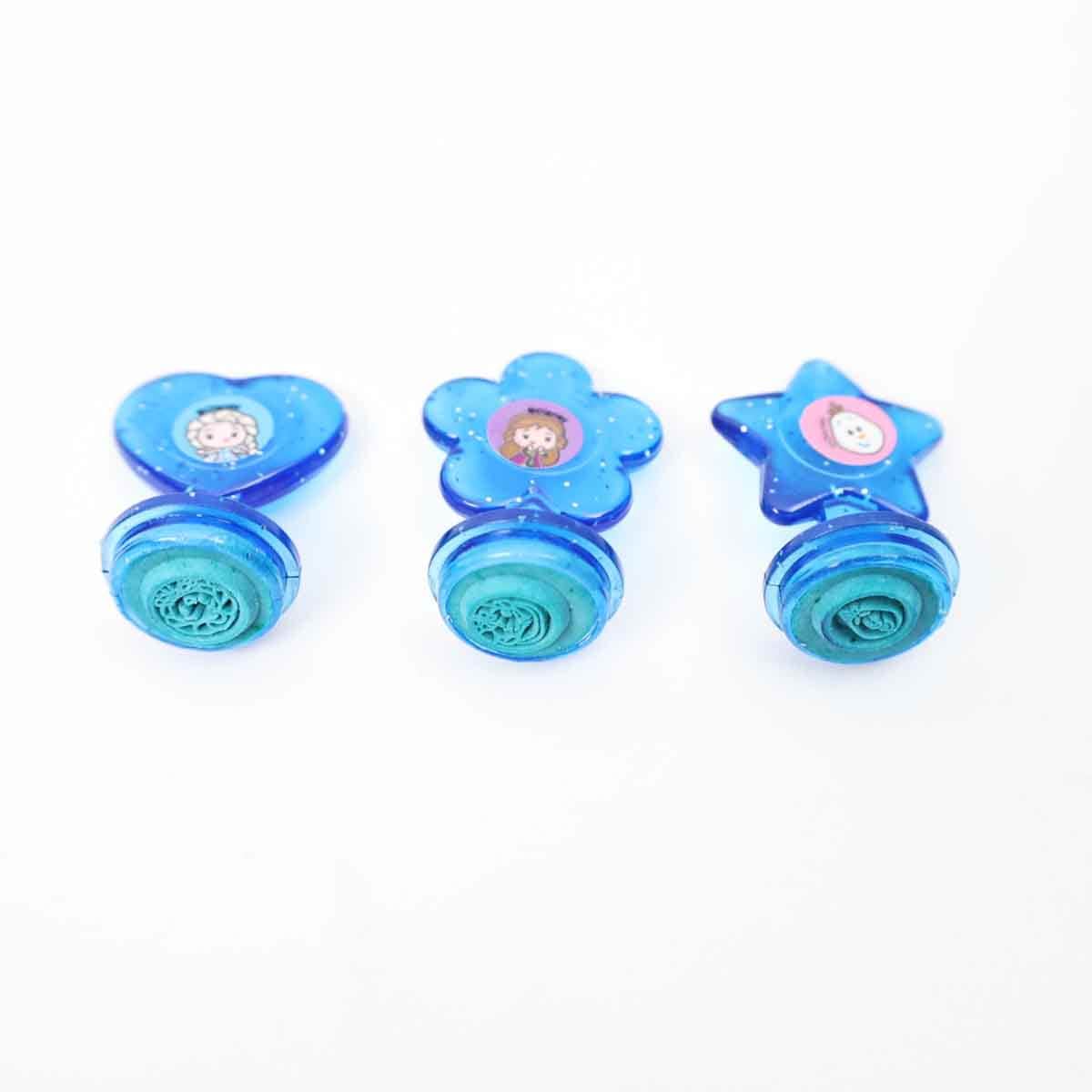 Disney Frozen 9 Self-Inking Stamps Kit Unisex, 3-4 Years