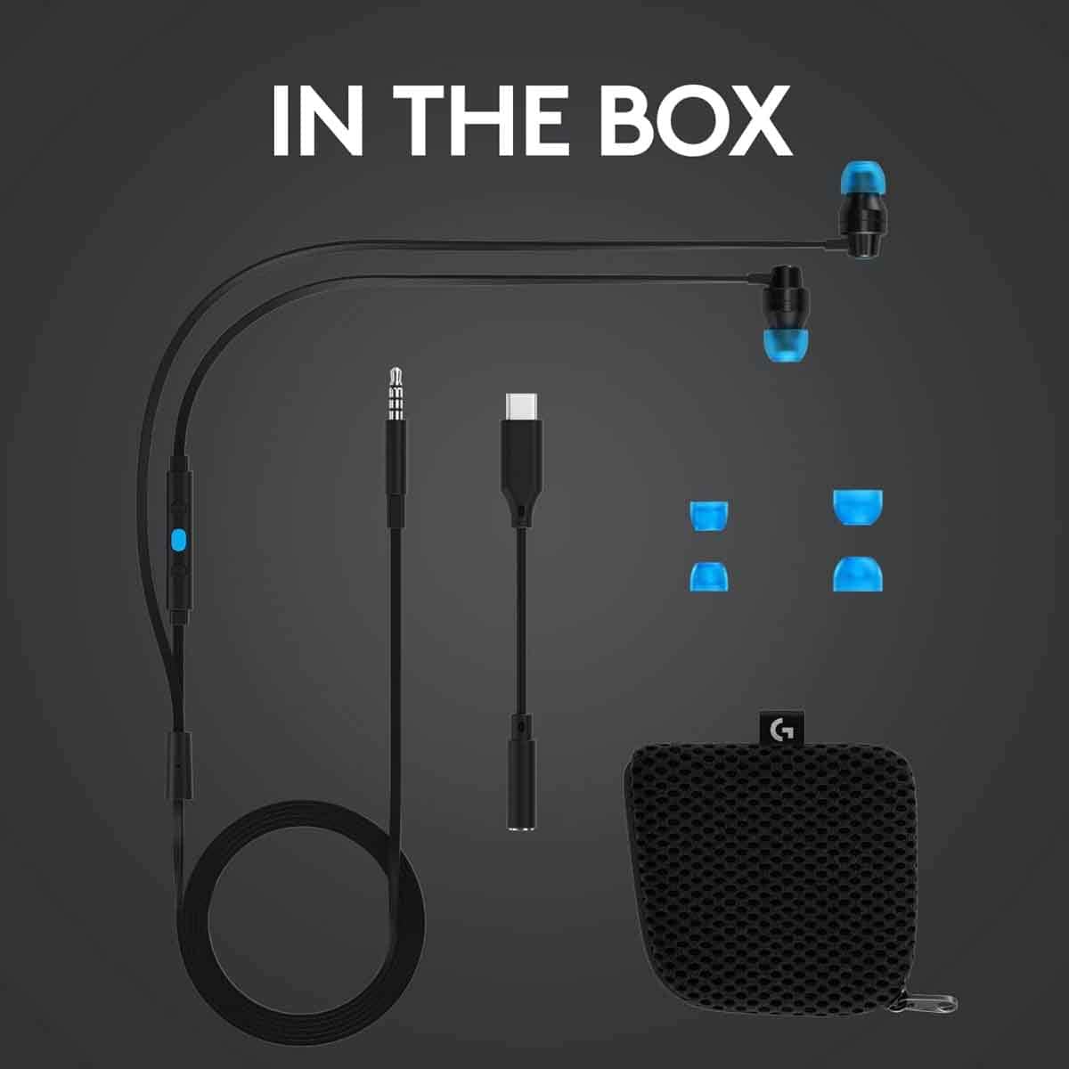 Logitech G333 Wired Gaming Earphones