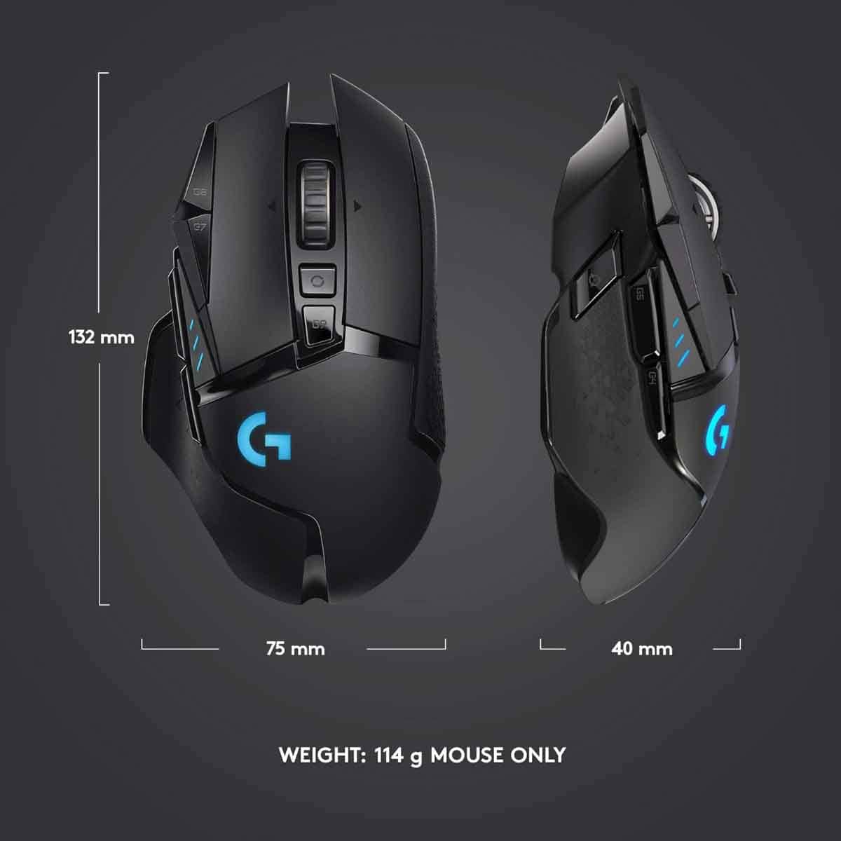 Logitech G502 Lightspeed Wireless Gaming Mouse