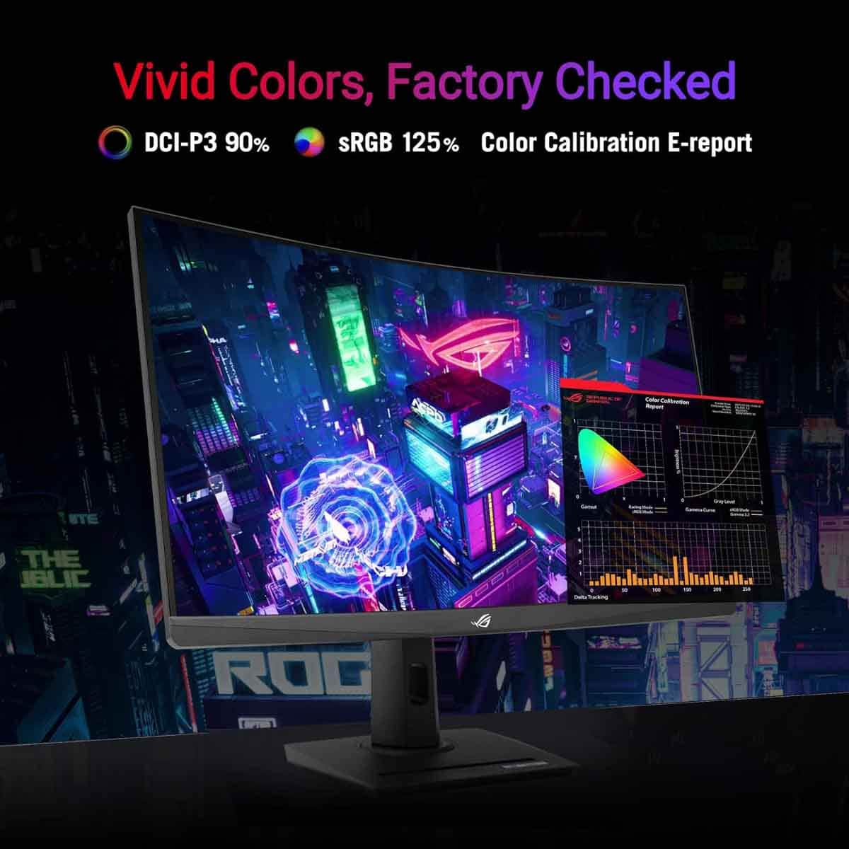 ASUS 32" ROG Strix XG32WCS Gaming Monitor