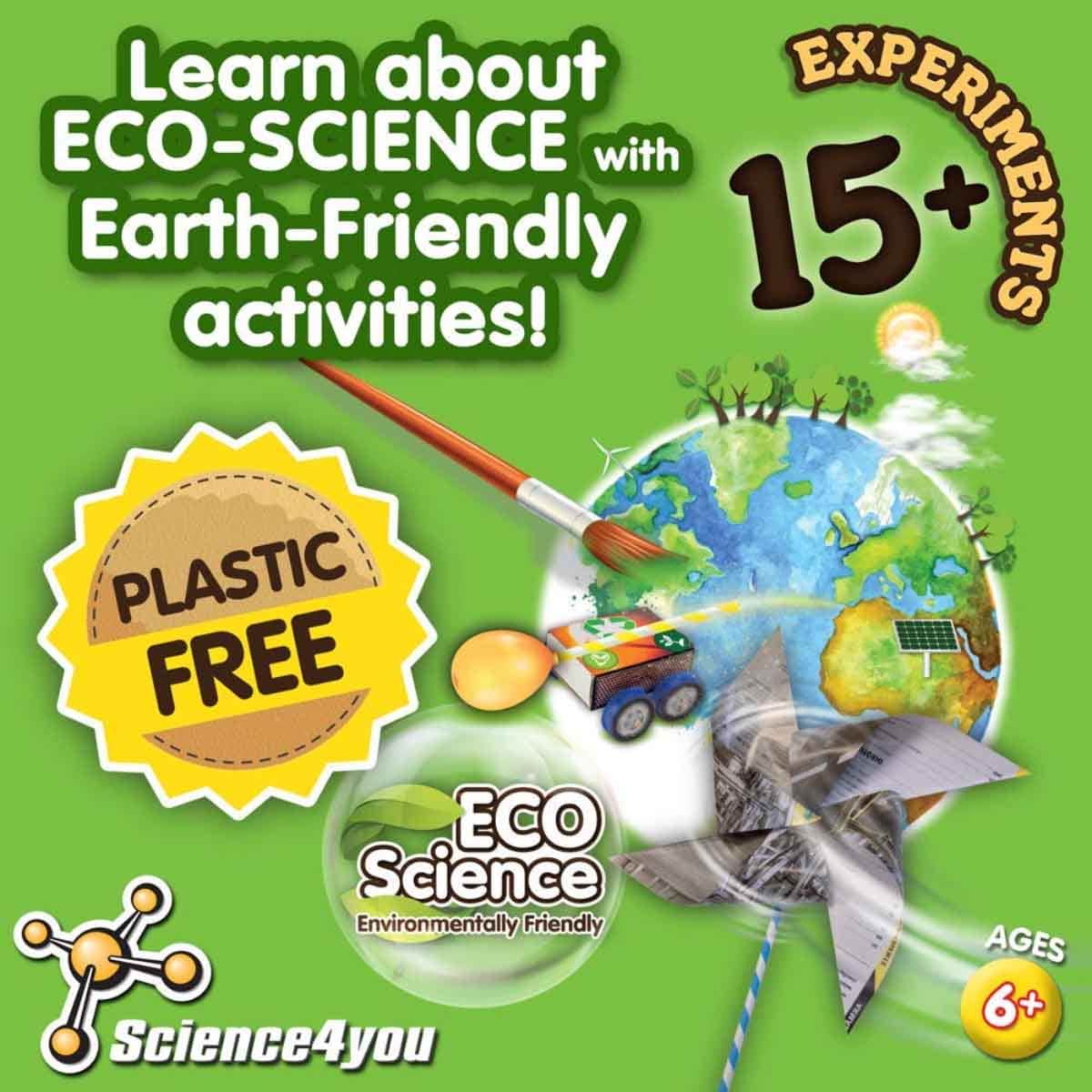 Science4You Green Science Kit Unisex, 5-7 Years