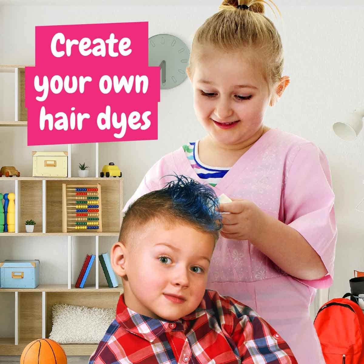 Science4You Hair Studio Kit Unisex,8-10 Years