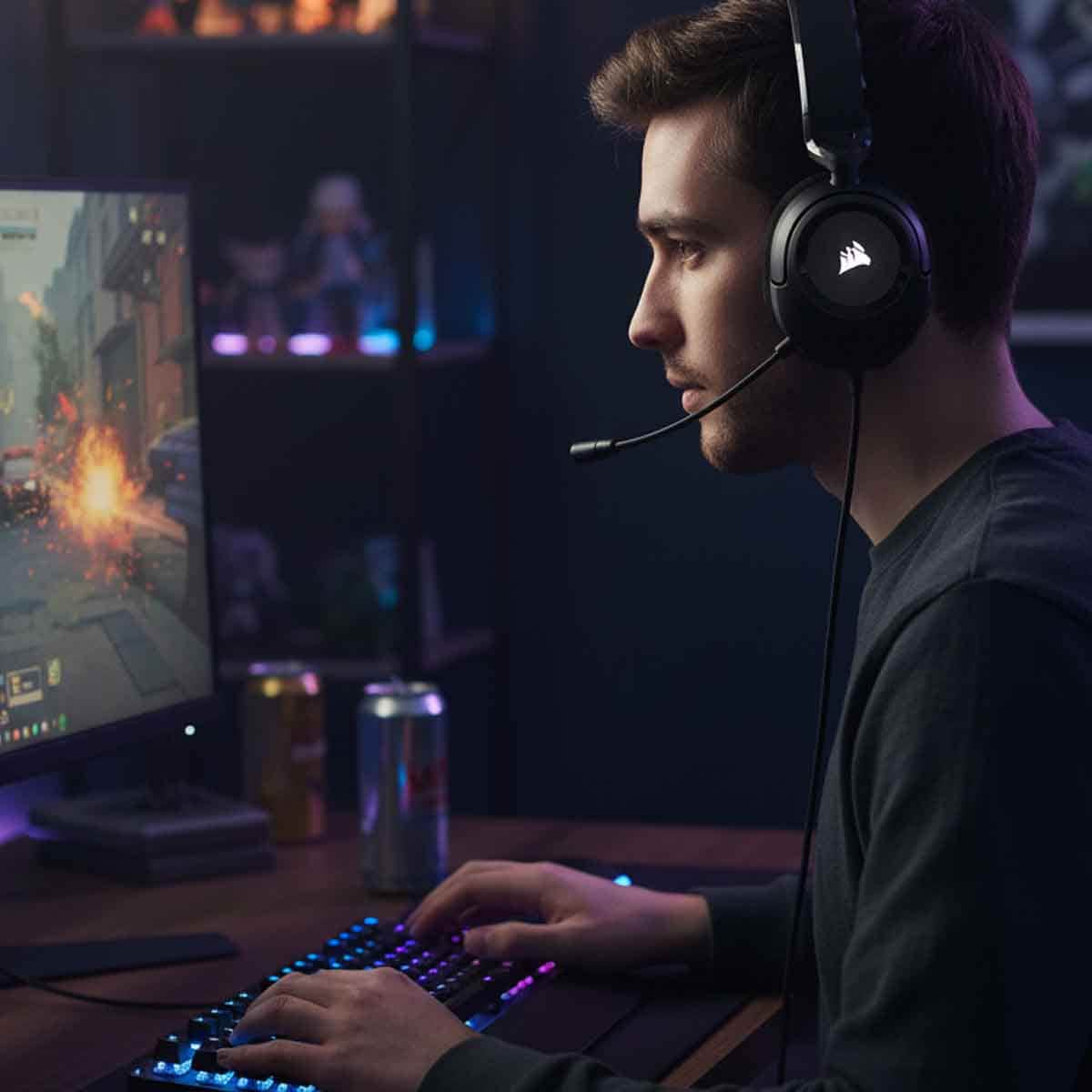 Corsair HS35 V2 Surround Wired Gaming Headset