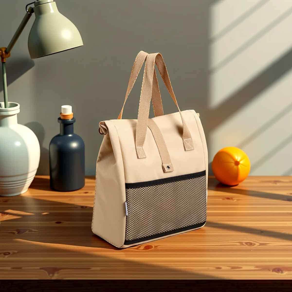 Hydrobrew Beige Lunch Bag