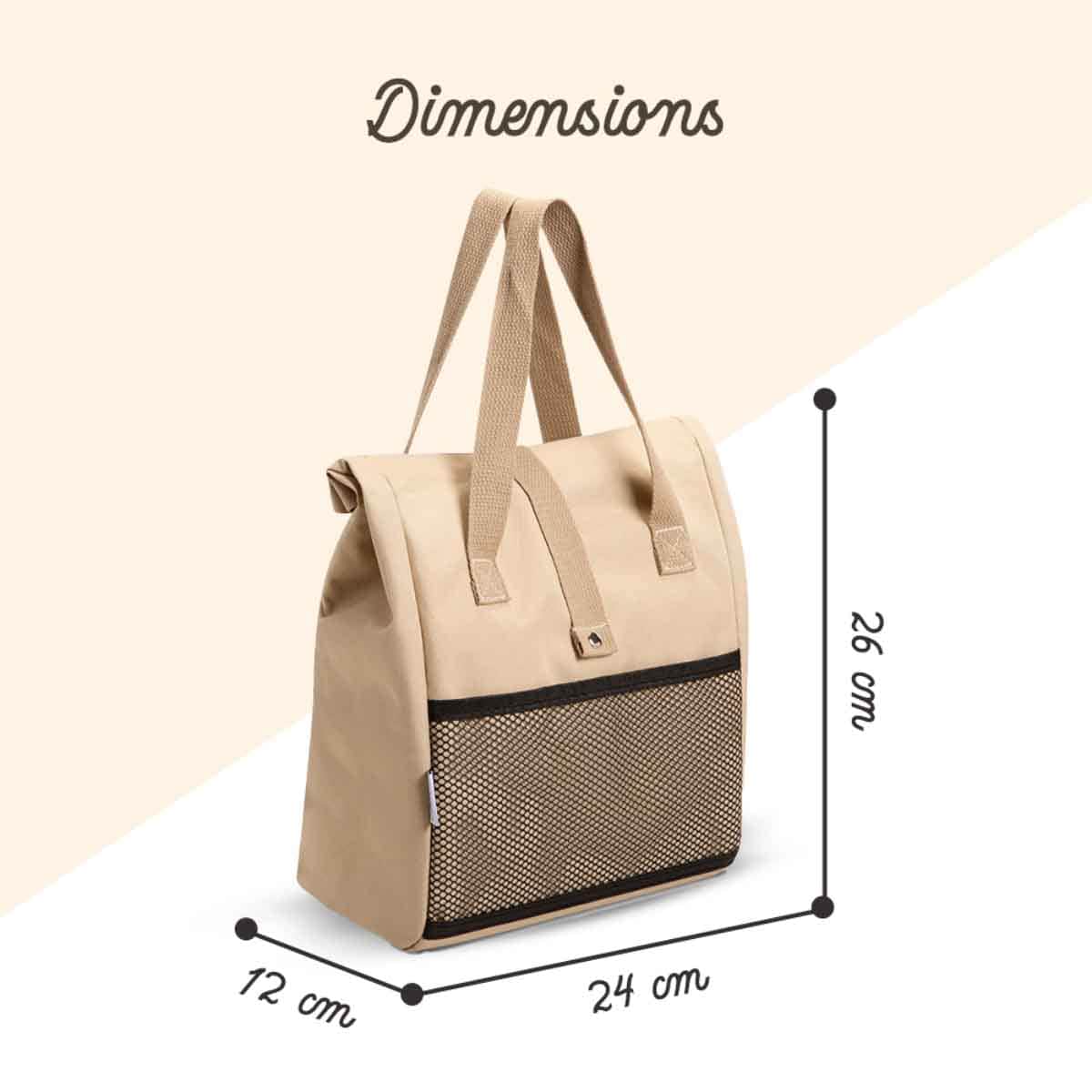 Hydrobrew Beige Lunch Bag