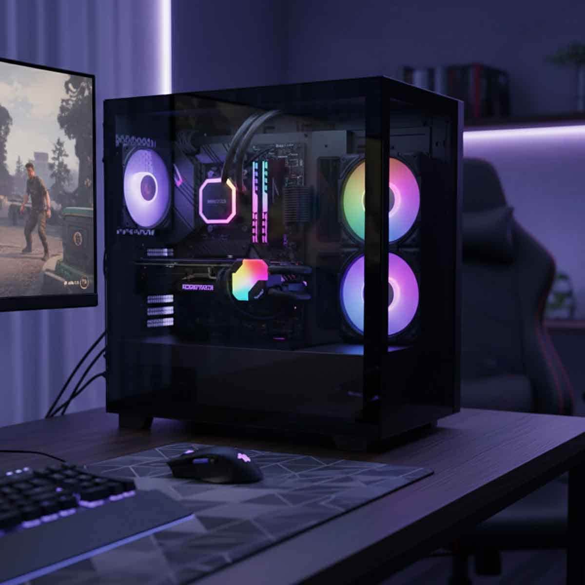 Montech Black HyperFlow ARGB 240 Liquid Cooler