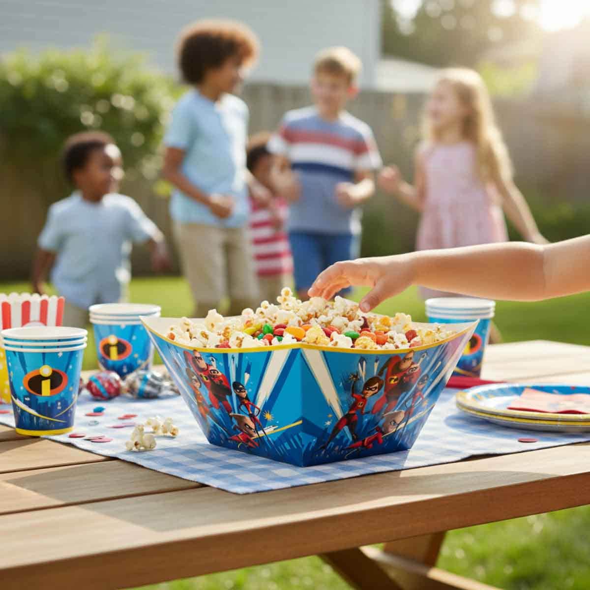 Disney Incredibles 2 3-Piece Paper Bowls Set
