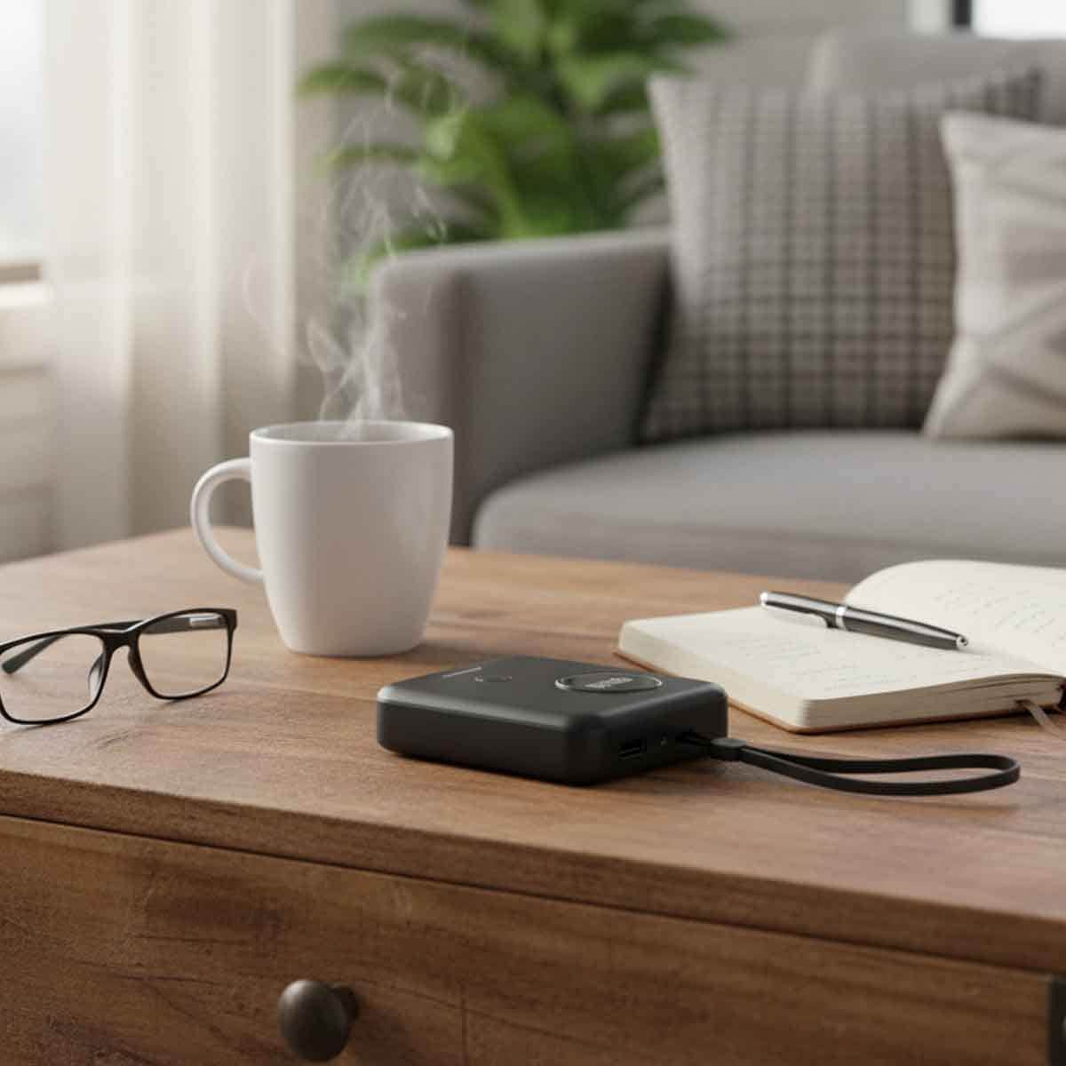 Jeebel Black 10000mAh Power Bank