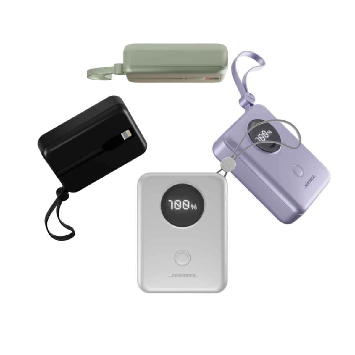 Jeebel Black 10000mAh Power Bank