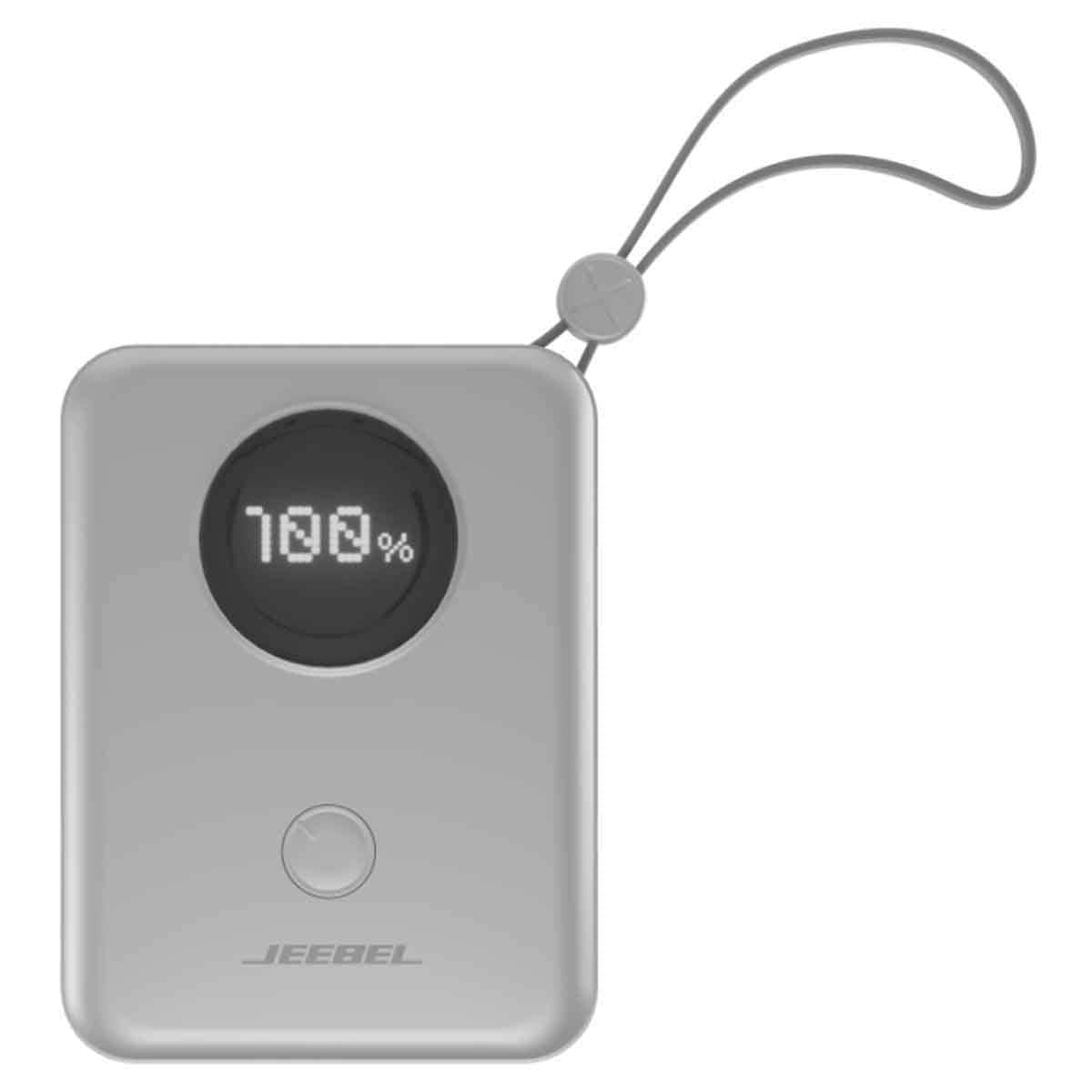 Jeebel White 10000mAh Power Bank