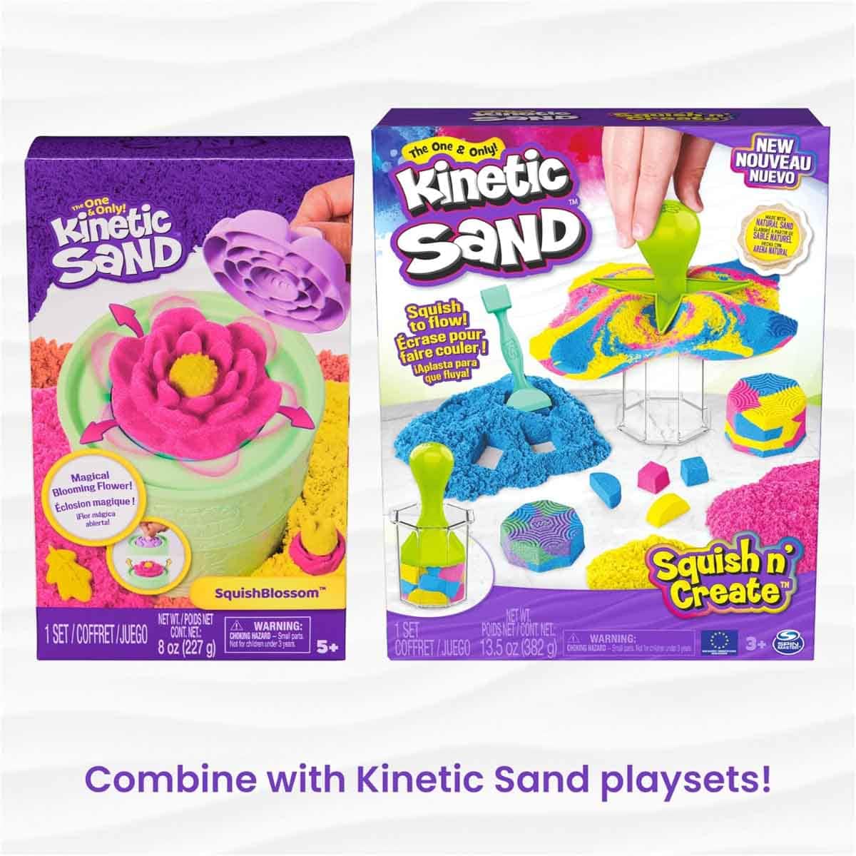 Kinetic Sand 2lb. The Original Moldable Sensory Purple Play Sand Unisex, 3-4 Years
