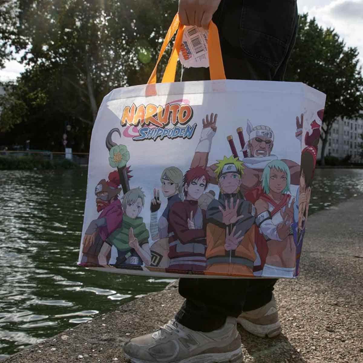 Konix White Naruto Shopping Bag