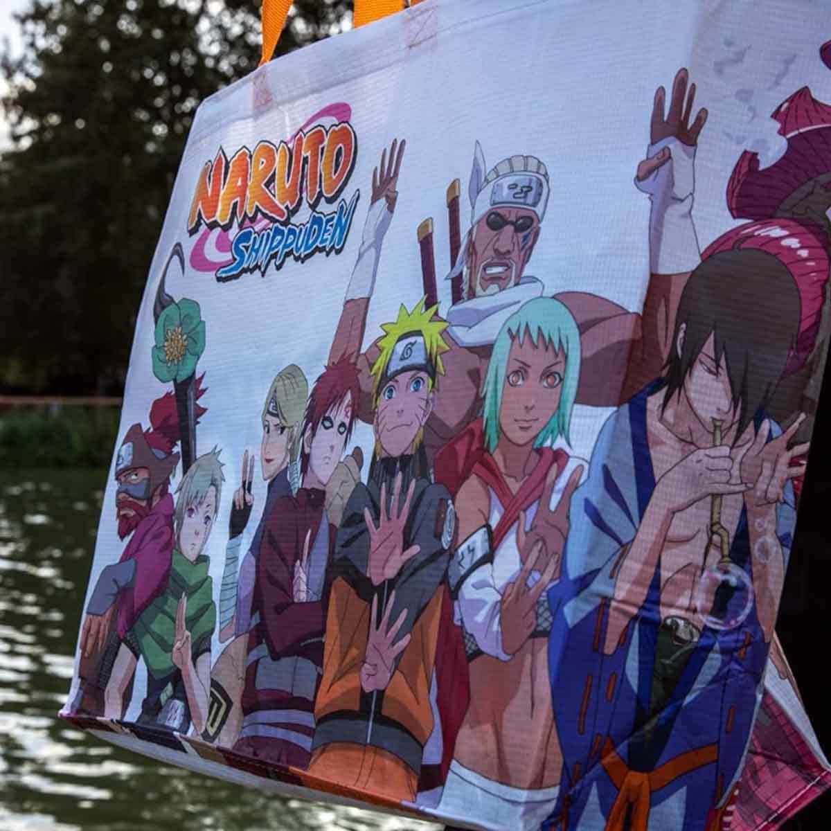 Konix White Naruto Shopping Bag