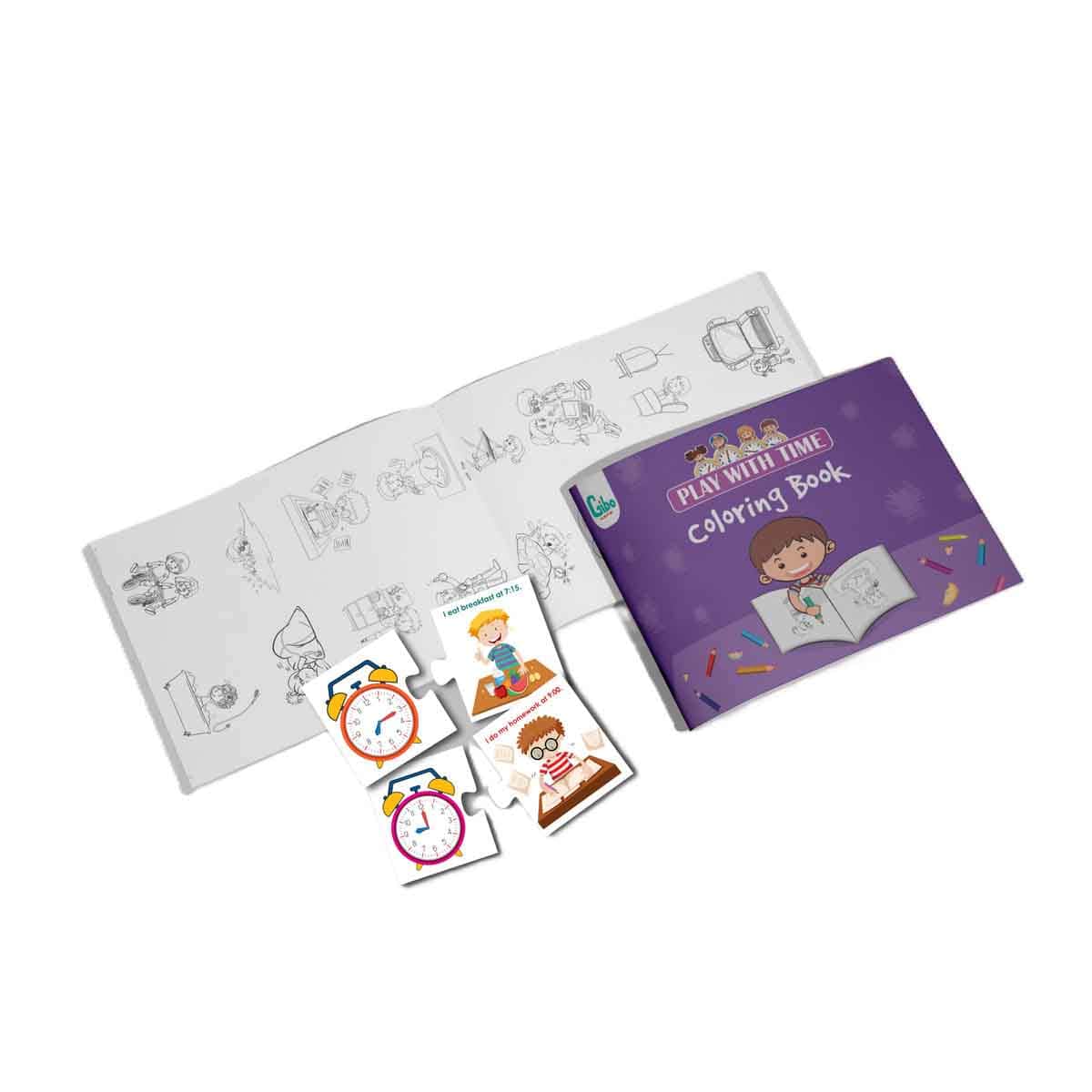 Gibo Time Learning Game Unisex, 5-7 Years