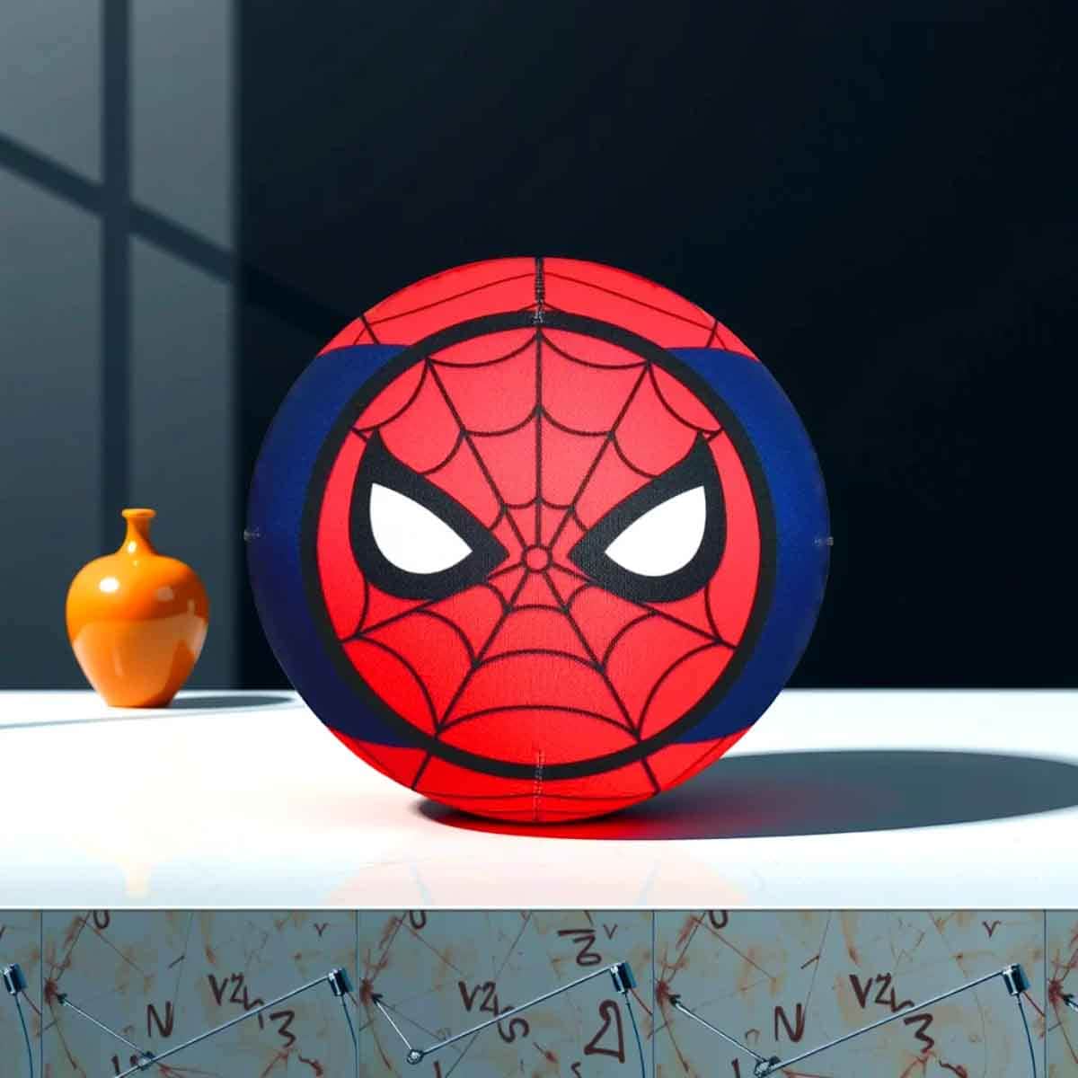 Lit'L Biggi Bouncer Spider-Man Inflatable Ball Unisex, 3-4 Years