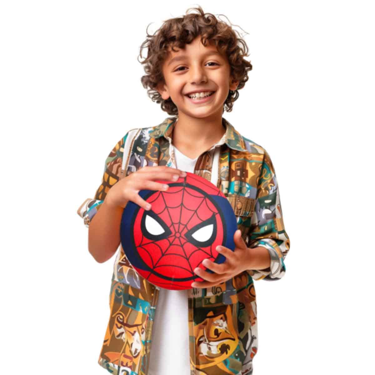 Lit'L Biggi Bouncer Spider-Man Inflatable Ball Unisex, 3-4 Years