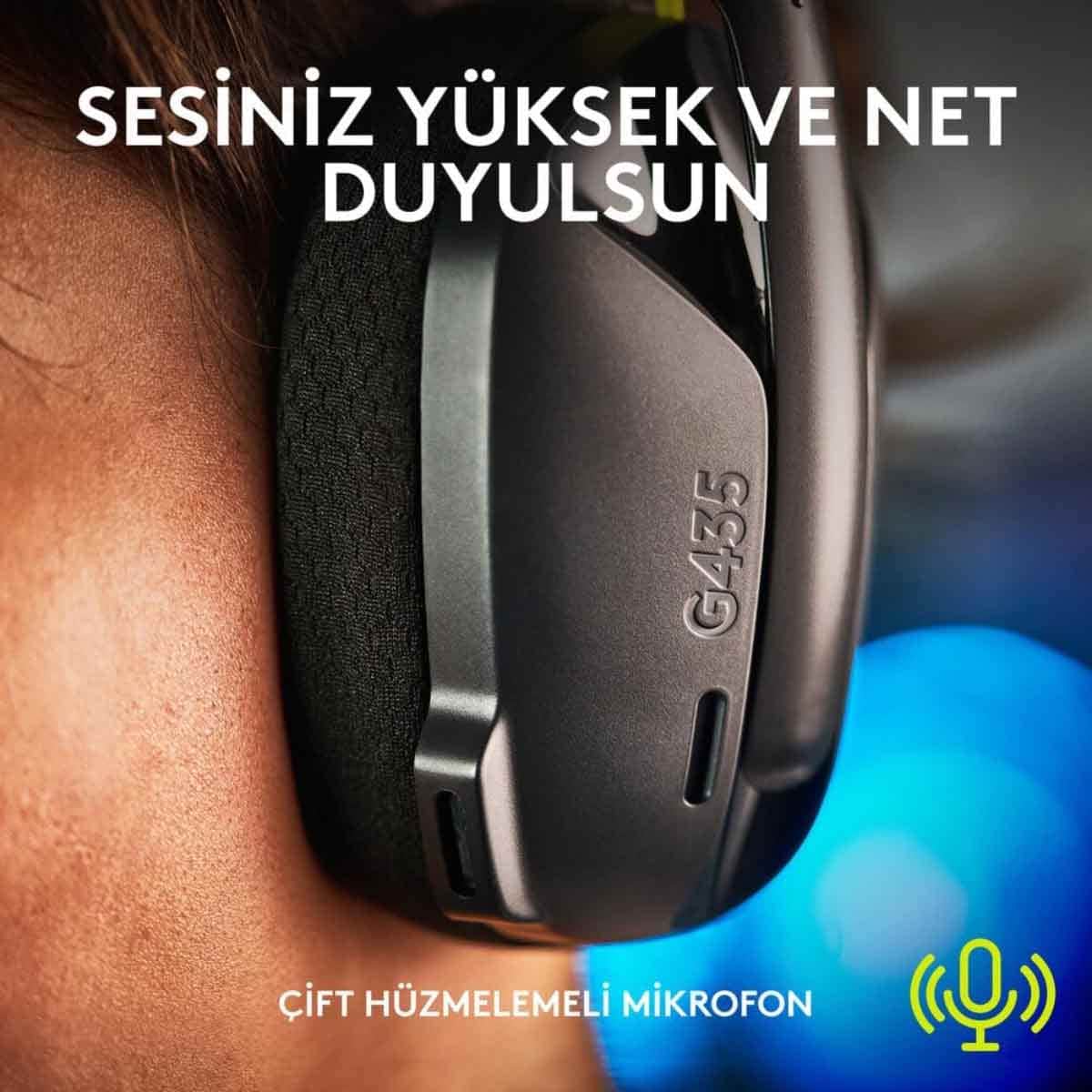 Logitech Black G435 Wireless Gaming Headset