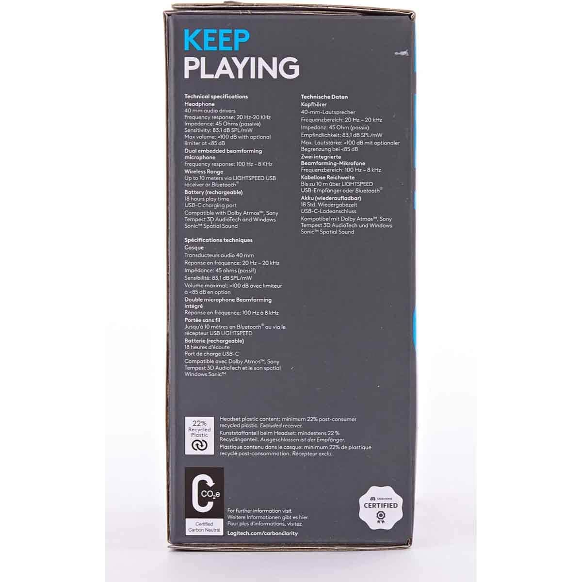Logitech Black G435 Wireless Gaming Headset
