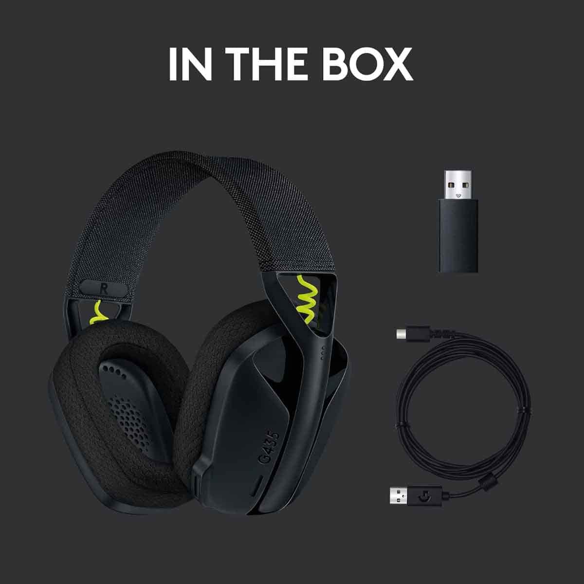 Logitech Black G435 Wireless Gaming Headset