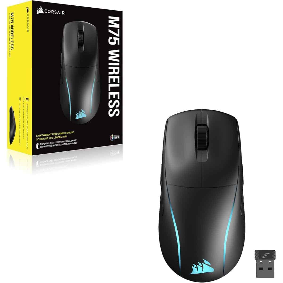 Corsair M75 Lightweight RGB Wireless Gaming Mouse