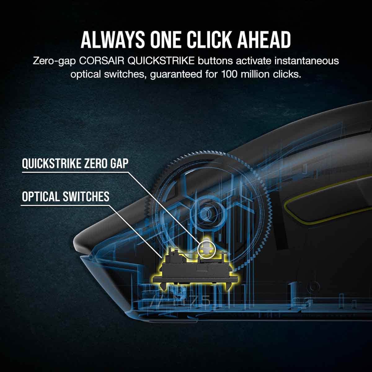 Corsair M75 Lightweight RGB Wireless Gaming Mouse